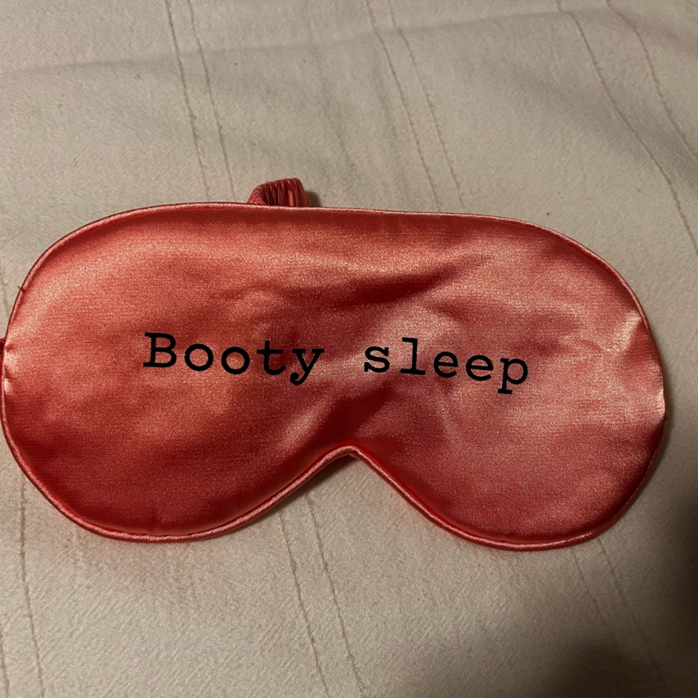 Booty Sleep Silk Sleep Mask NWT